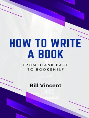 cover image of How to Write a Book